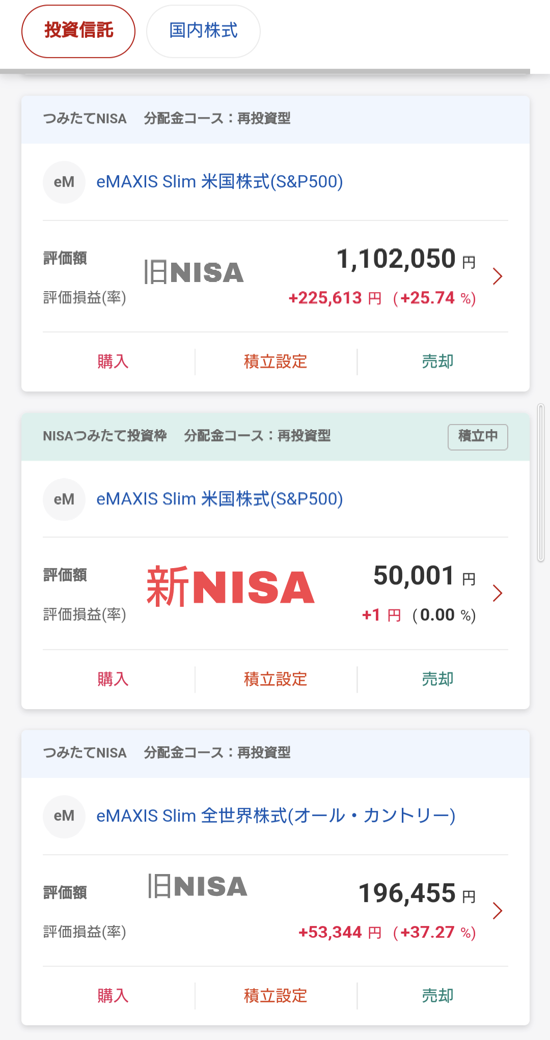 新NISA開始で楽天証券WEBページも進化！
